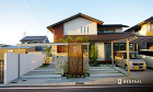 おしゃれで広い間口の外構施工例 No.26 西尾市　O様邸　2012年