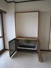 【Before】リビングにある既存集中暖房