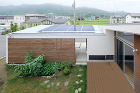 庭を囲む家 - 東北の新築注文住宅・設計...