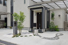 東大阪市・既存ガレージ土間を大胆に切り抜く驚きのリフォーム外構 東大阪市・既存ガレージ土間を大胆に切り抜く驚きのリフォーム外構