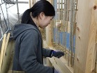 念願の竹小舞。。。 | 野の草 設計室