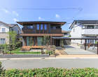 存在感のある建物を美しく飾る　水平ラインを意識したDesignStyle・・・豊橋市Ｓ様邸