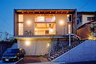 名古屋の建築家　久保田英之建築研究所の作... kubotaarc/worksphoto/works/whouse/style-kk/sty01.jpg