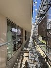 堺市西区の家 外壁工事とフローリング張り...
