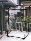 木調物置「カンナ」で可愛く 千葉市N邸 施工前の空きスペース