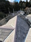 25坪スーパーガルテクトでの屋根カバー工... 施工過程