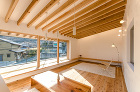 View terrace house i... 奈良県生駒市にある自然素材住宅、内観実例