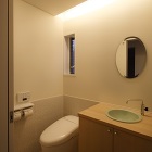 柔らかな印象のお手洗い