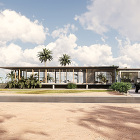 建築　外観パース　三重　マンション