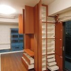 3方向から使えるオーダーリビング収納＆T... 140717-8