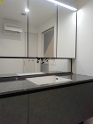 【マンションリフォーム】白とグレーを基調...