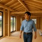 「吹き抜け×鉄骨造」開放感と構造強度を両...