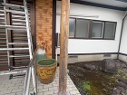 天童市 Y様邸 木柱塗装