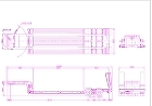重機運搬トレーラ | CAD-DATA.... 重機運搬トレーラ