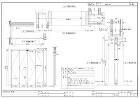003折れ戸木枠図木製折れ戸建具図