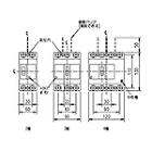 三菱電機[ノーヒューズ遮断器(ブレーカー)] NF125-SV 