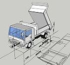 8t　ダンプ(カラー) | CAD-DA... 8t　ダンプ(カラー)