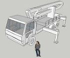8tポンプ車(簡易版) | CAD-DA... 8tポンプ車(簡易版)