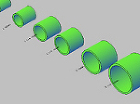 配管用ソケットの3Dデータ dwg 配管用ソケットの3Dデータ dwg