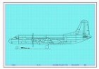 [060]YS11機をA4サイズで1.2mm網目枠に嵌めて見ました