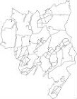 千葉県四街道市の字界 CADデータ(jw... 千葉県四街道市の字界
