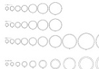 電線管各種断面図 電線管各種断面図