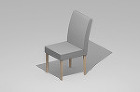 ダイニングチェア/Vectorworks 3Dフリー素材 ダイニングチェア/Vectorworks 3Dフリー素材
