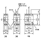 三菱電機[ノーヒューズ遮断器(ブレーカー)] NF63-CV