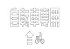 路面標示「自転車専用」 | CAD-DA... 路面標示「自転車専用」