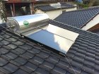 ソーラー（太陽熱温水器）施工後
