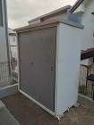 イナバ物置　施工前