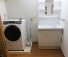 鹿児島市のマンション【洗面所】床の張替えリフォーム施工事例|k様邸|床のきしみの原因究明!【リビングプラザ滝の神】鹿児島市・リフォーム・塗装・外構・造園 鹿児島市のマンション【洗面所】床の張替えリフォーム施工事例|k様邸|床のきしみの原因究明!【リビングプラザ滝の神】鹿児島市・リフォーム・塗装・外構・造園