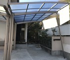 鹿児島市のカーポート施工事例|S様邸|リクシル「ネスカR」幅・奥行・高さを選べる自由設計【リビングプラザ滝の神】鹿児島市・リフォーム・塗装・外構・造園 鹿児島市のカーポート施工事例|S様邸|リクシル「ネスカR」幅・奥行・高さを選べる自由設計【リビングプラザ滝の神】鹿児島市・リフォーム・塗装・外構・造園