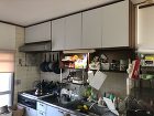 鹿児島市　システムキッチン・洗面化粧台取... 施工前