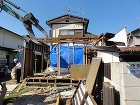 解体工事中 解体工事中
