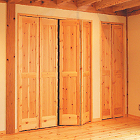 室内ドアや内装ドアの施工例 | アイエム クローゼット扉パインYU