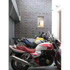 車庫付きのメリットがわかるガレージハウス... Bike BUILT-IN GARAGE