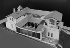 神谷武夫の建築作品、「クロイスター」 13_works/cloister/model_2.jpg