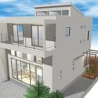 東南角地に建つ開放感溢れる家 | 建築家... 明かりが差し込む階段でつなげる家族の輪
