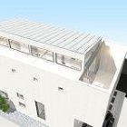 東南角地に建つ開放感溢れる家 | 建築家... 狭小敷地に建てるやさしい自然光を感じる家