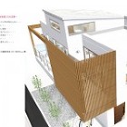 光がふりそそぐ中庭のある家 | 建築家が... 心地よい自然光が感じられるスキップフロア...