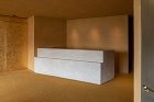 ビールストーン - 玉石を混ぜた施工例 ... 松坂屋カウンターに施工したビールストーン
