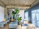 風土 - 住宅のベンチに施工 | - 施... 風土?FUUDO?の白土で施工したベンチ...