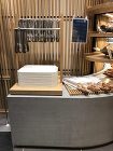 モールテックス - パン屋さんのディスプ... モールテックスグレーのディスプレイ台。六...