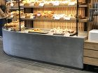 モールテックス - パン屋さんのディスプ... モールテックスグレーのディスプレイ台。六...