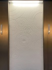 特殊左官仕上げ - 壁リネアルテ アート... 介護施設の壁面に施工した波や波紋を施した...