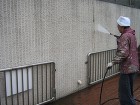 埼玉県朝霞市　塀 高圧洗浄