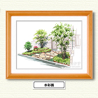 住宅外構パース-あとりえ☆かず gallery/work/pers/landscape/house/house1.jpg