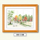 住宅外構パース-あとりえ☆かず gallery/work/pers/landscape/house/house4.jpg