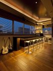 WORKS | 東京都のデザイン住宅・建... 音楽家のための「天空BAR」サムネイル